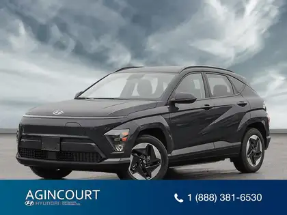 Black 2026 Hyundai Kona Electric SUV / Crossover 1-Speed Automatic