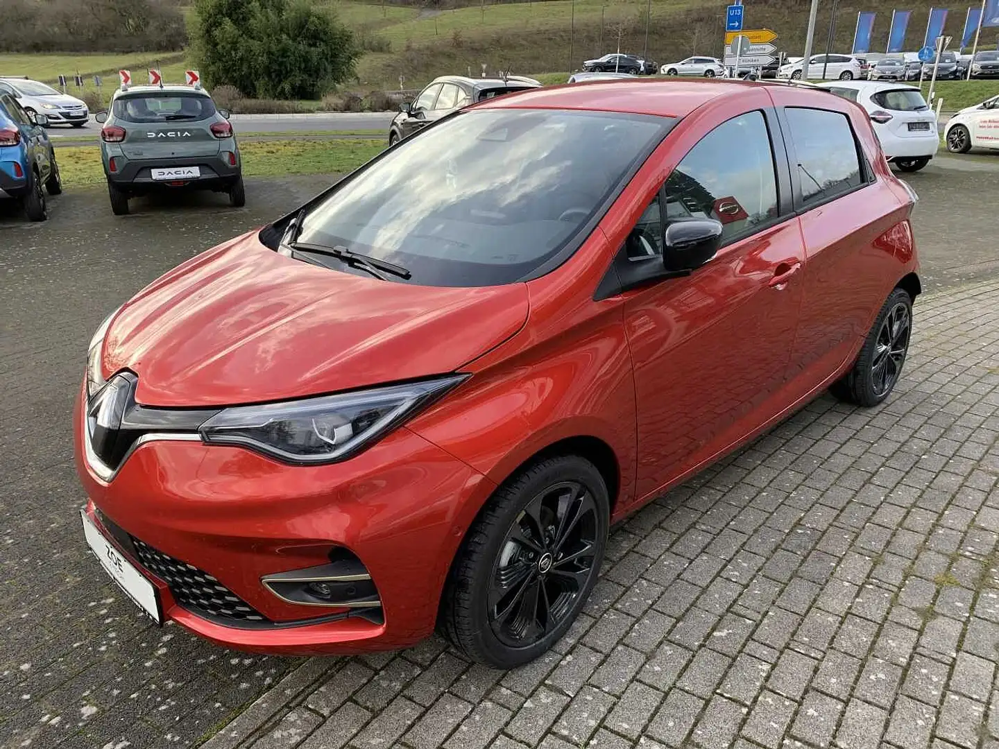 Renault ZOE ICONIC EV50 135 CCS Winter-P. Navi Alu17'Batteriek Rot - 1