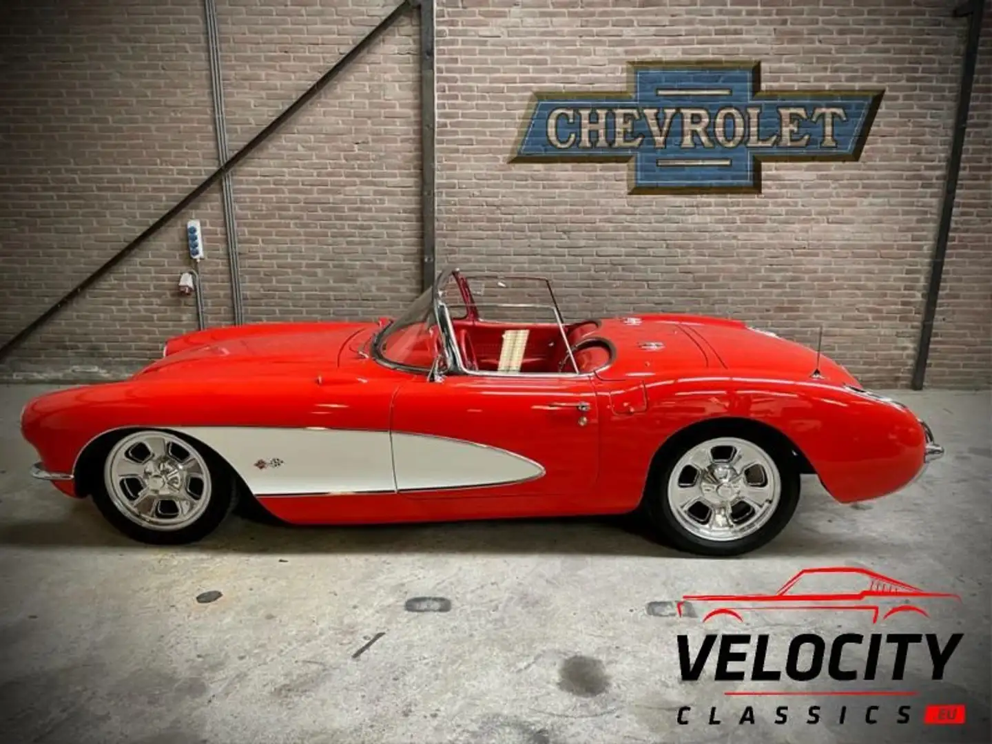 Chevrolet Corvette C1 406cid RestoMod body off price reduction! Rojo - 1