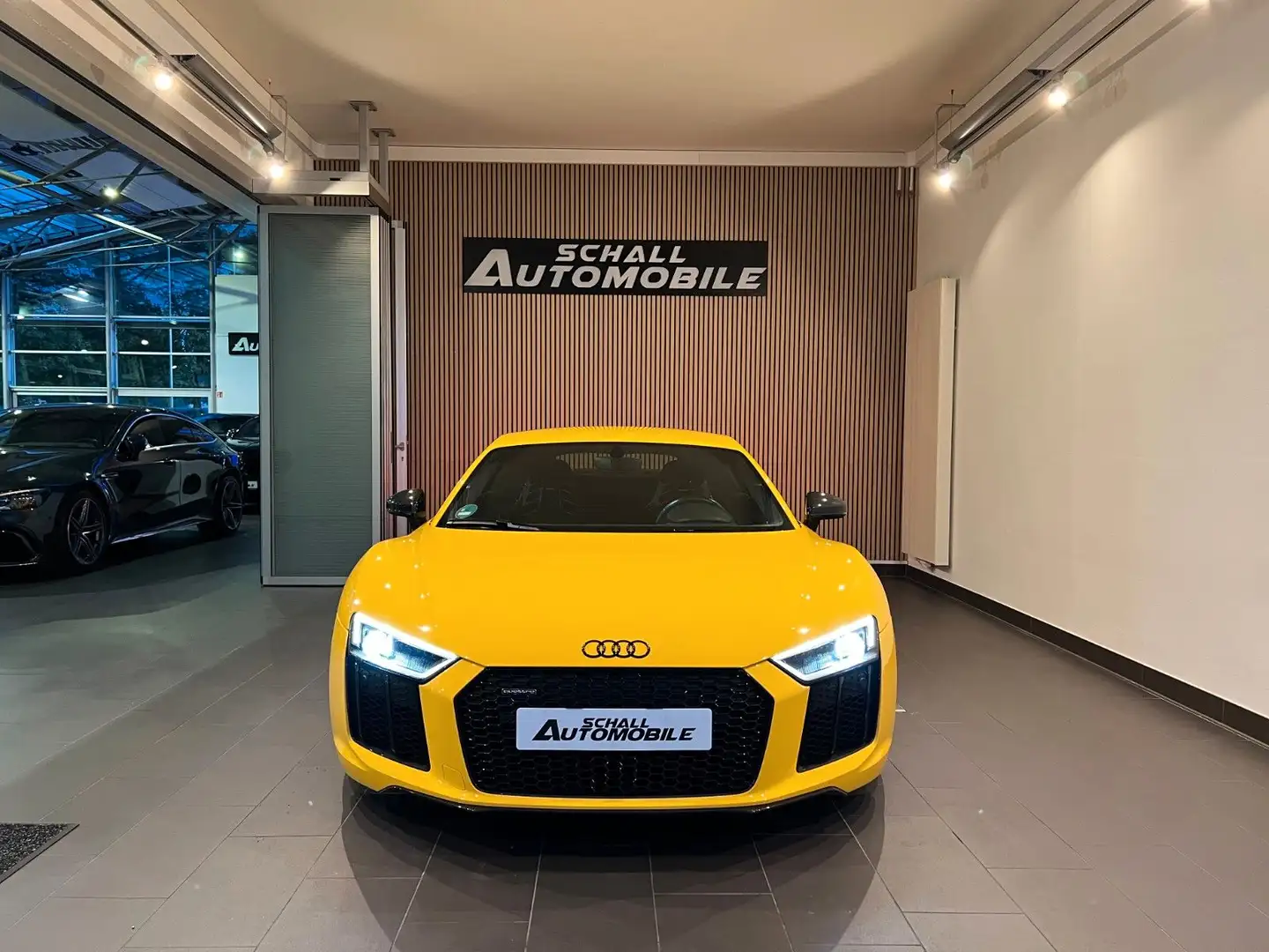 Audi R8 Coupe V10+ *Dt.Fzg*Unfallfrei*B&O*Klappe*CAM* Gelb - 2