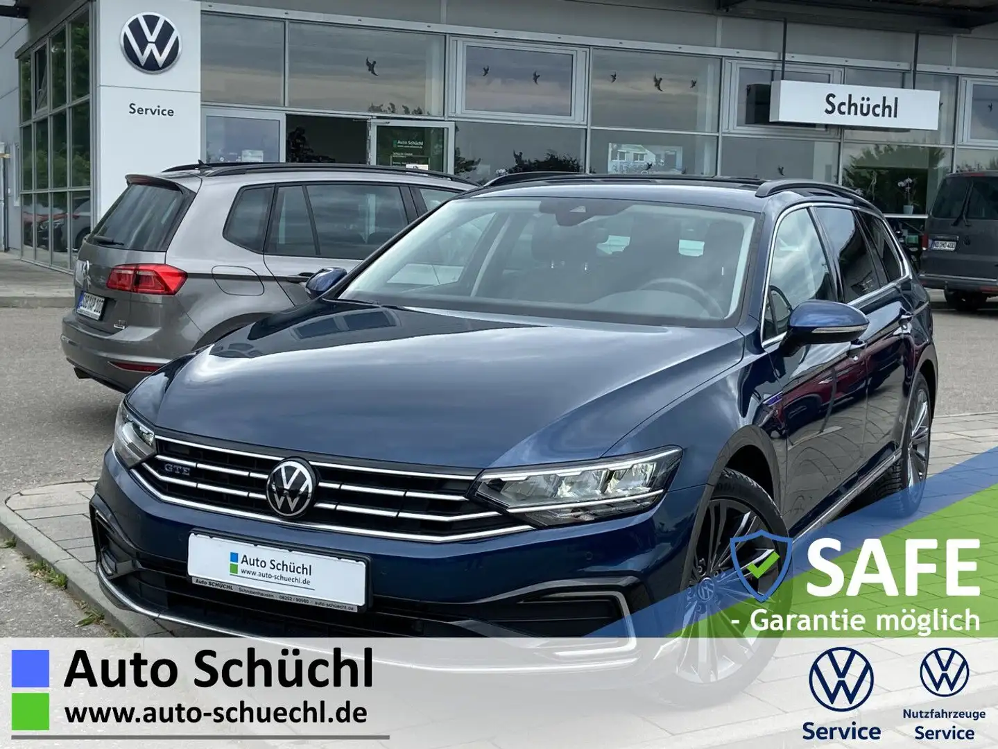Volkswagen Passat Variant GTE 1.4 TSI DSG 18"+NAVI+LED+AHK+ Blau - 1