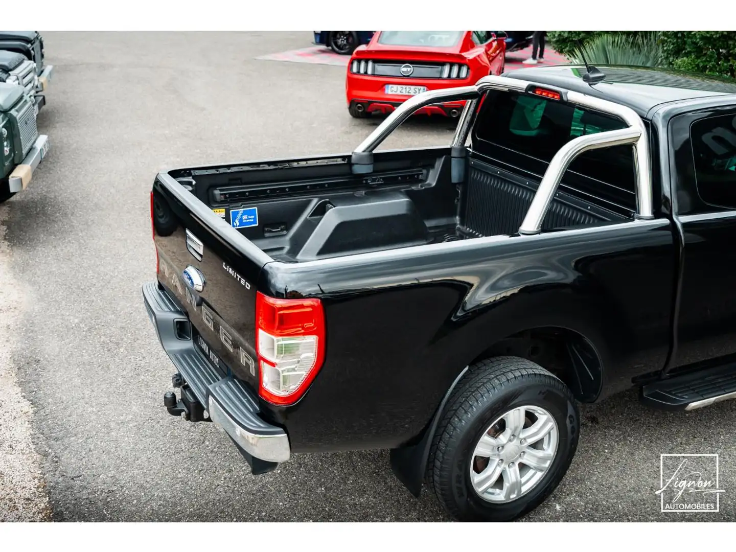 Ford Ranger Ranger Super Cabine Limited 2.0 Bi-Turbo 213ch BVA Чорний - 2
