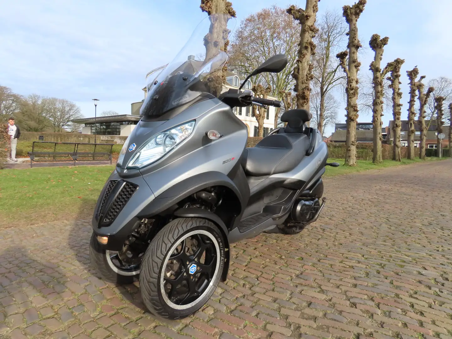 Piaggio MP3 500 LT Sport Abs ***Groot Onderhoud Gehad***Auto Rijbe Gris - 1