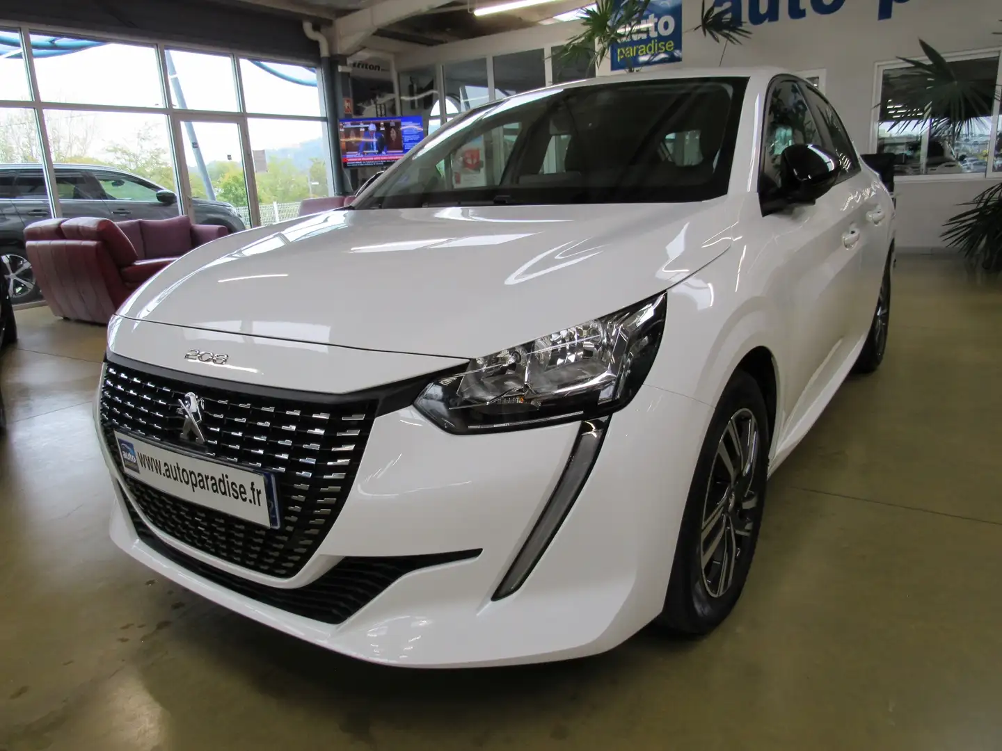 Peugeot 208 1.2 100 ACTIVE PACK Blanc - 1