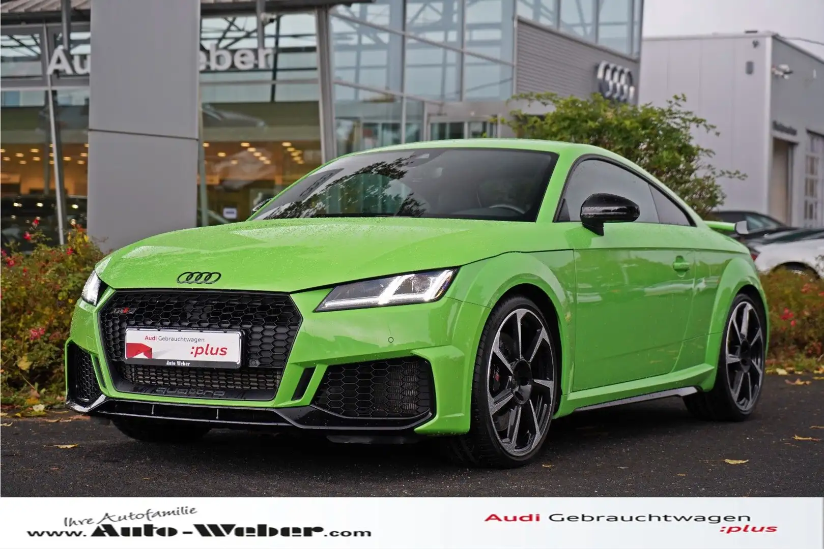 Audi TT RS TTRS Coupe BLACK RS-ABGAS MATRIX S-SITZE 280km/h Grün - 1