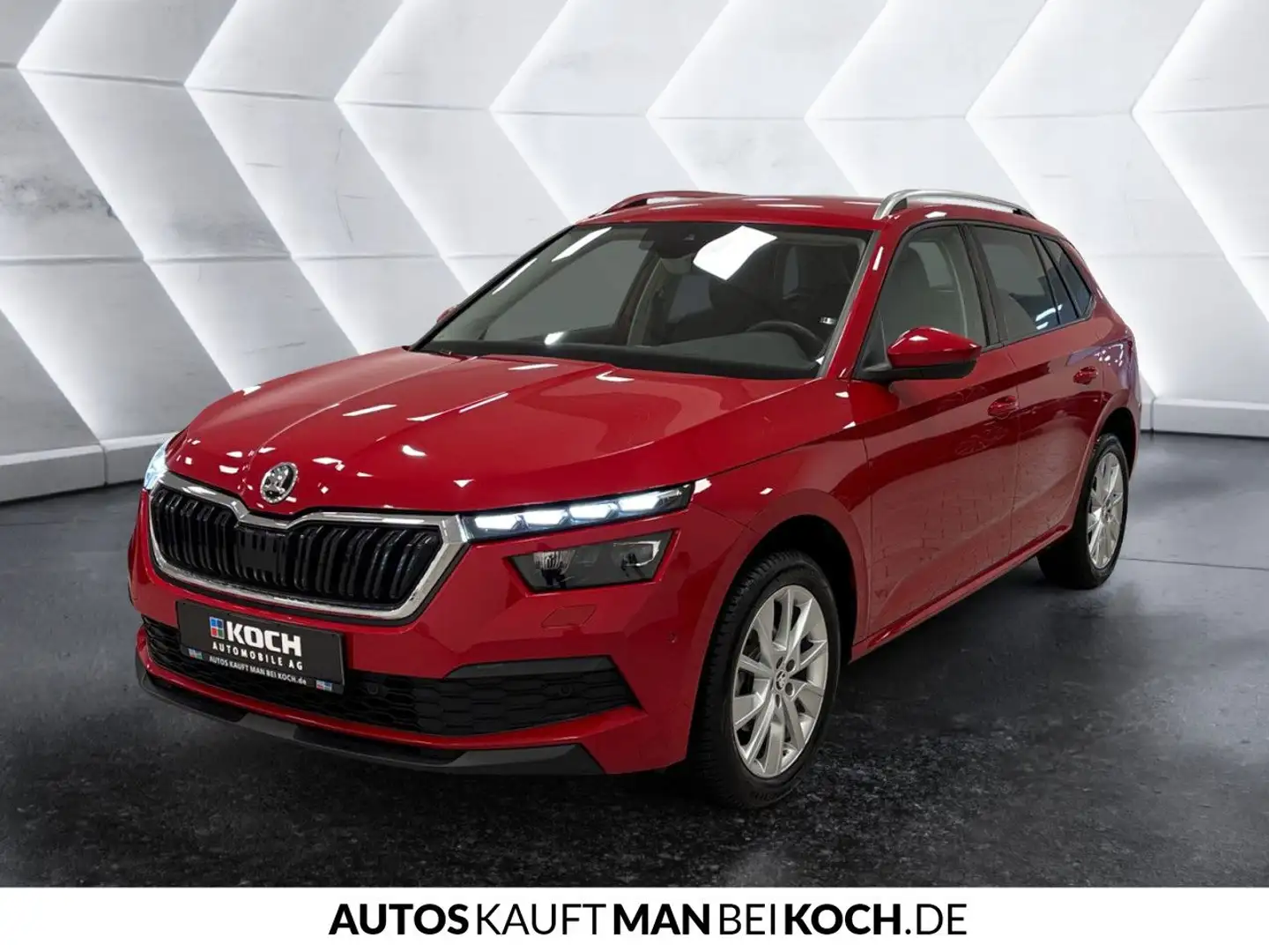Skoda Kamiq 1.0 TSI DSG Style ACC PARKLENK BLINDSPOT LED Rouge - 2