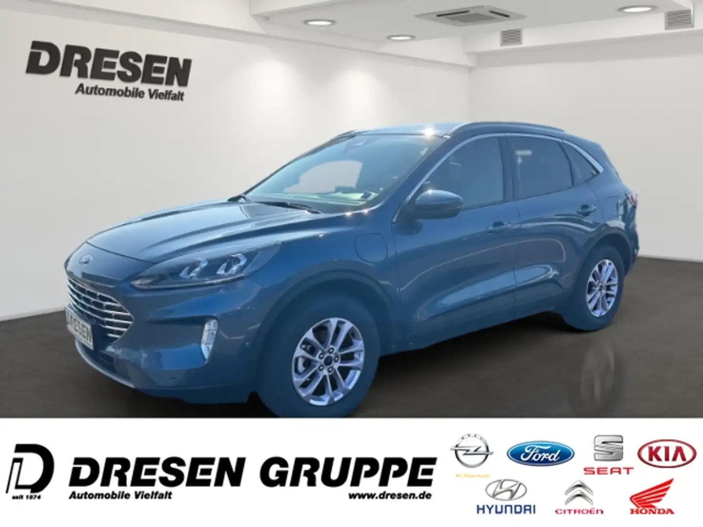 Ford Kuga Titanium X 2,5 PHEV AHK schwenkbar/elektr.Heckklap Azul - 2