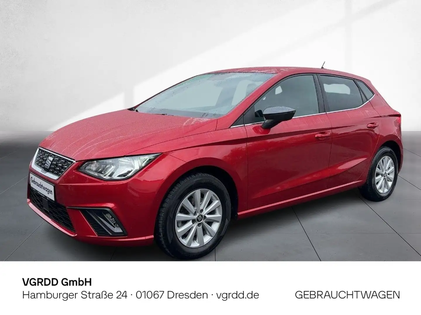 SEAT Ibiza Xcellence 1.0 TSI NAVI APP GRA KESSY Rot - 1