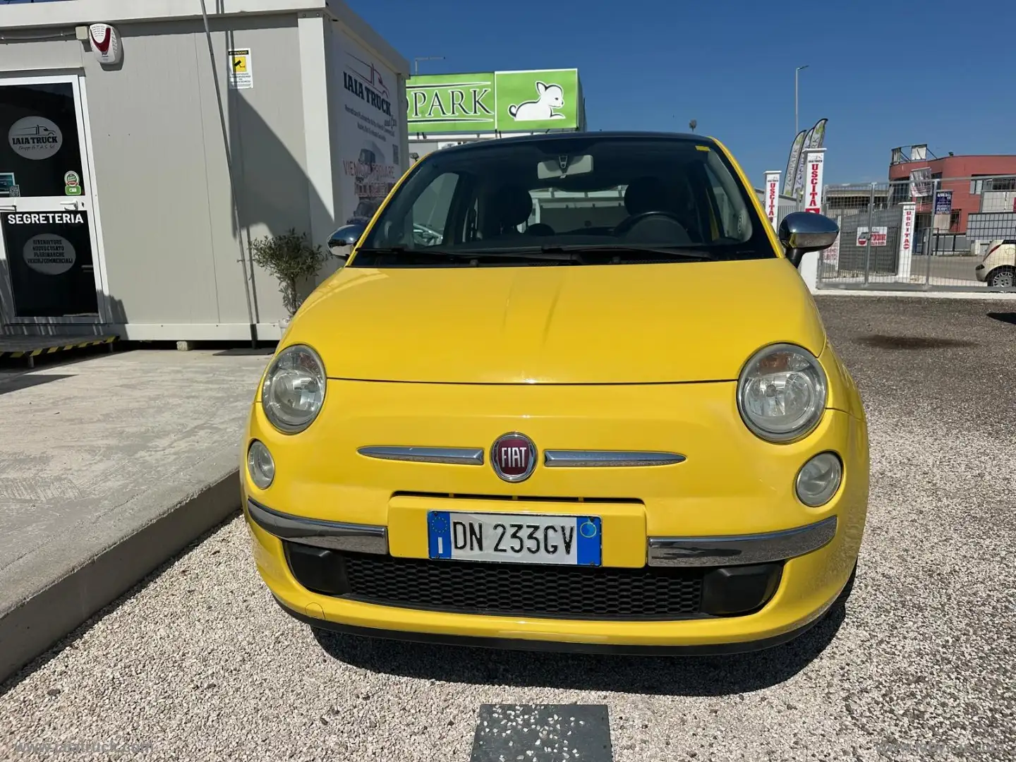 Fiat 500 1.2 Geel - 2