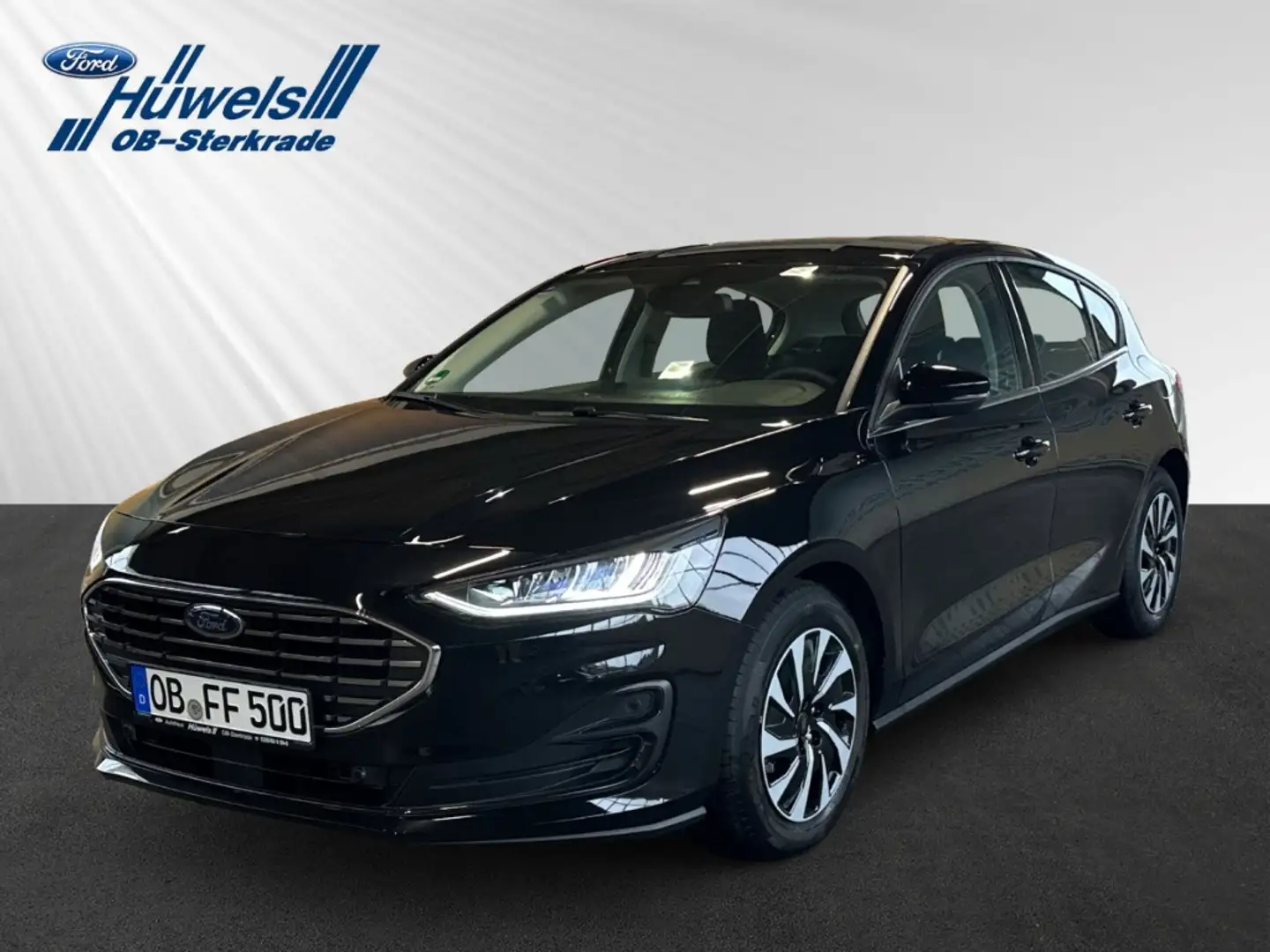 Ford Focus Titanium 1.0 EcoBoost MHEV +LED+ACC+TWA+SZH+NAVI+ Schwarz - 1