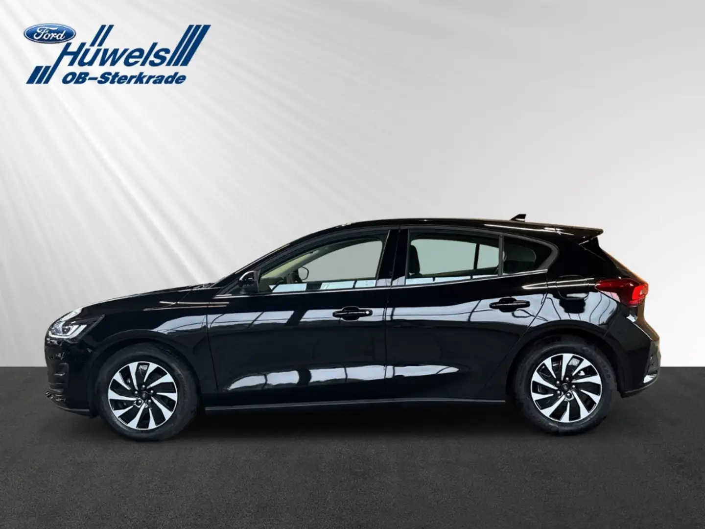 Ford Focus Titanium 1.0 EcoBoost MHEV +LED+ACC+TWA+SZH+NAVI+ Noir - 2