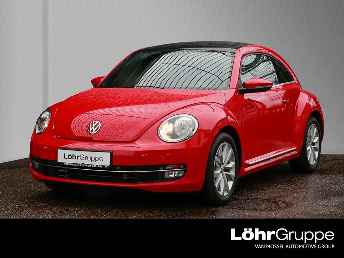 Volkswagen Beetle 1.4 TSI Design Klima/SHZ/Pano Roşu - 1