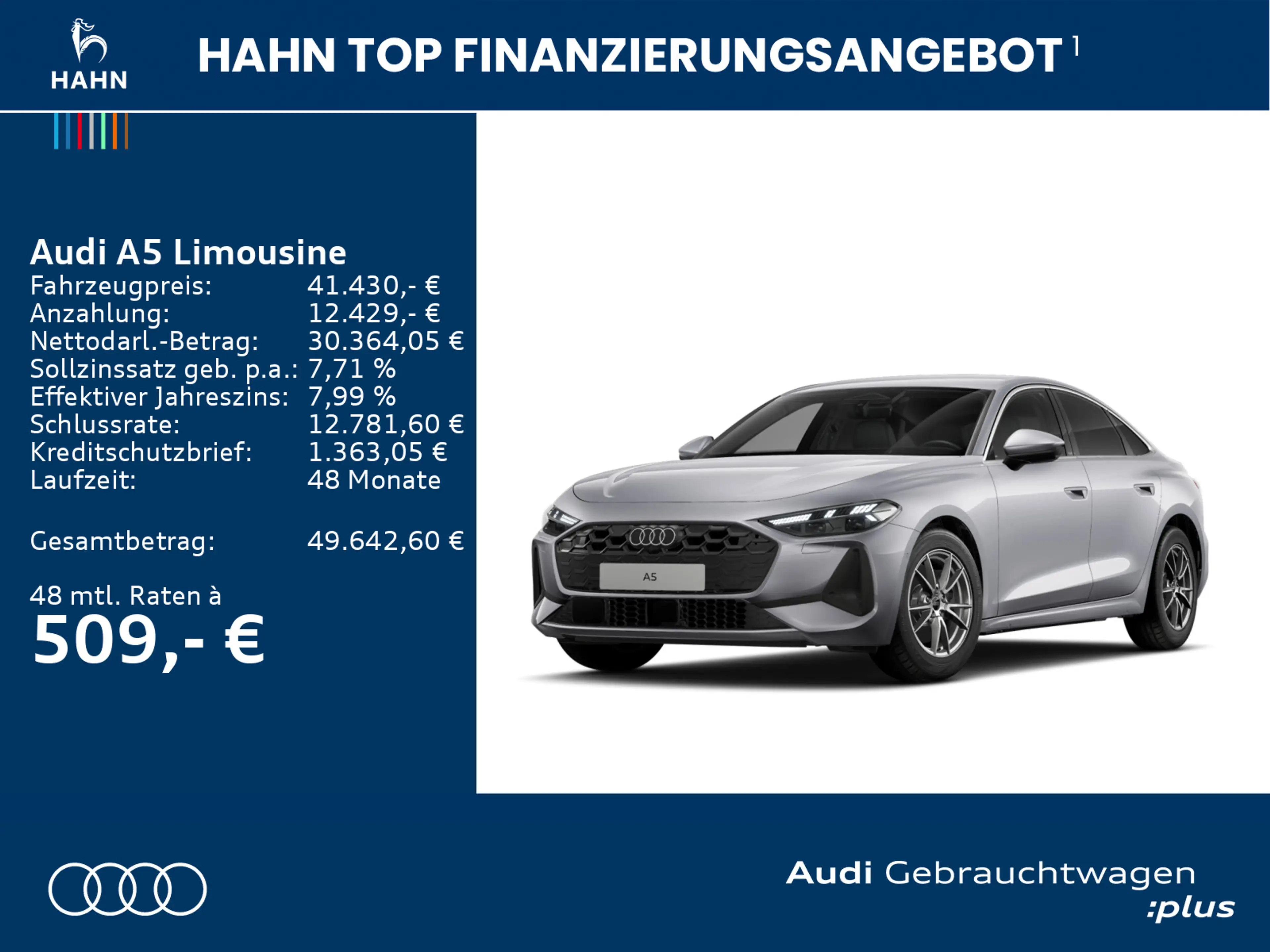 Audi A5 TDI Matrix AHK Tech+ ACC Navi 360° — photo 2