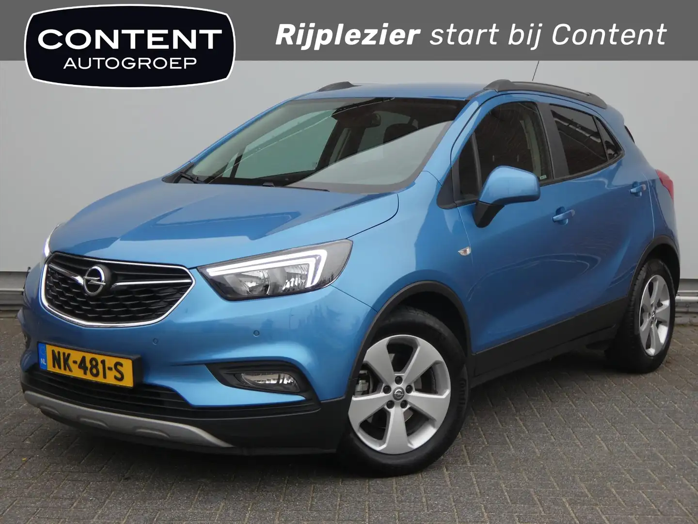Opel Mokka X 1.4 Turbo 140pk Aut Online Edition Bleu - 1