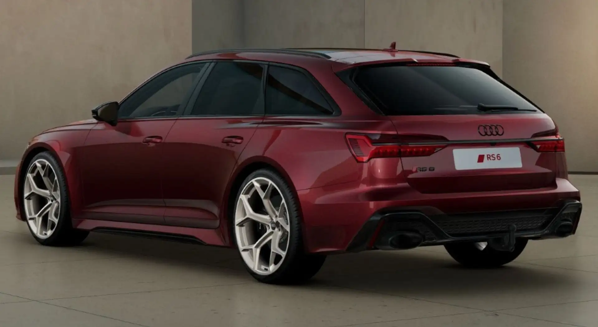 Audi RS6 performance*B&O*MATRIX*HUD*PANO*KERAMIK*305* Rojo - 2