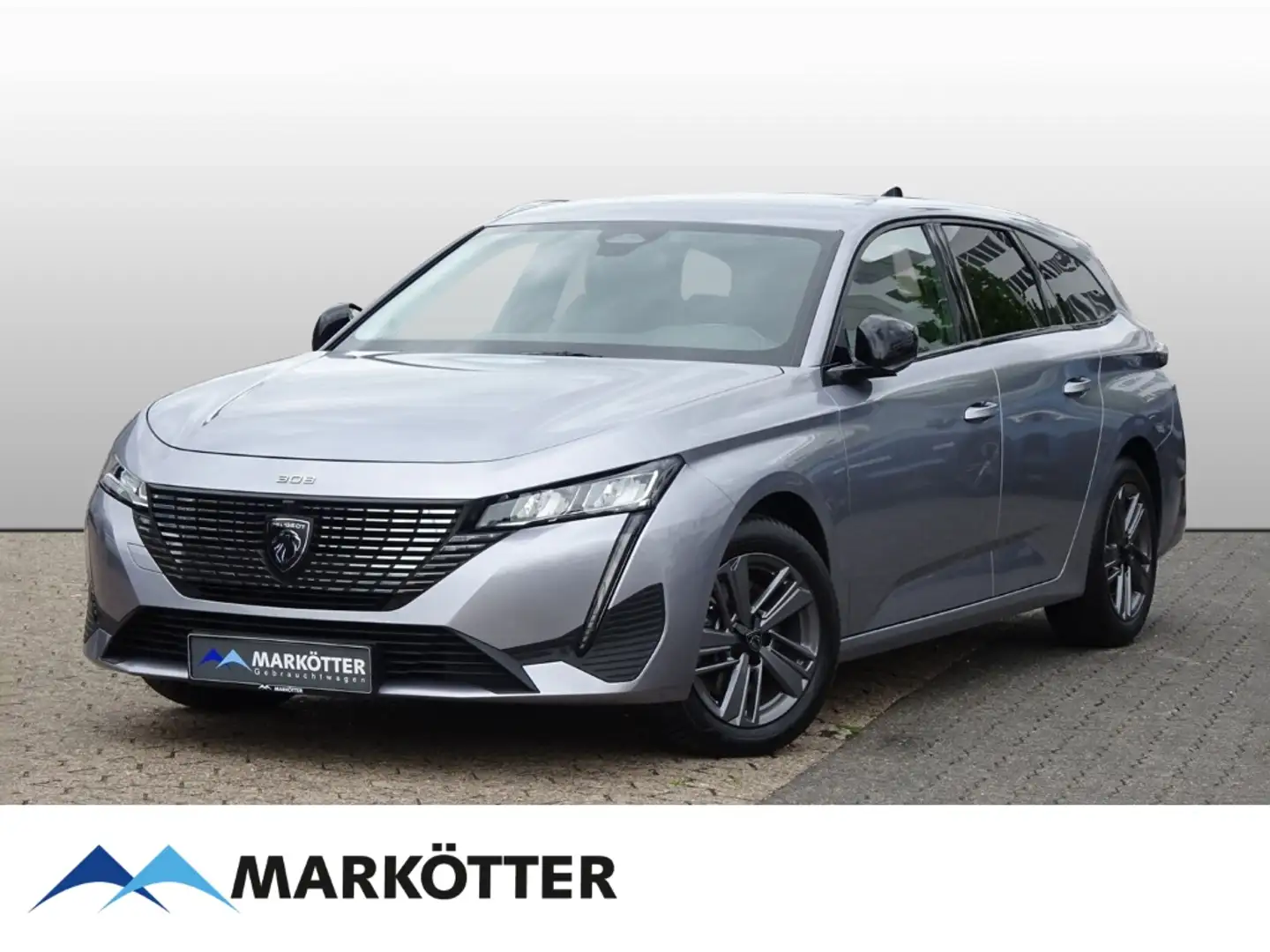 Peugeot 308 SW Allure 1.2 PureTech 130 ACC/KEYLESS/360 Grijs - 1