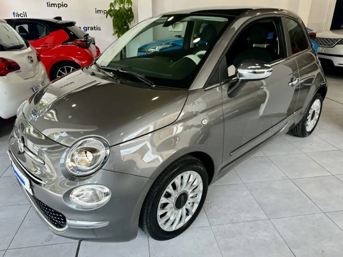 Fiat 500 1.0 Hybrid Dolcevita 52kW Gris - 2