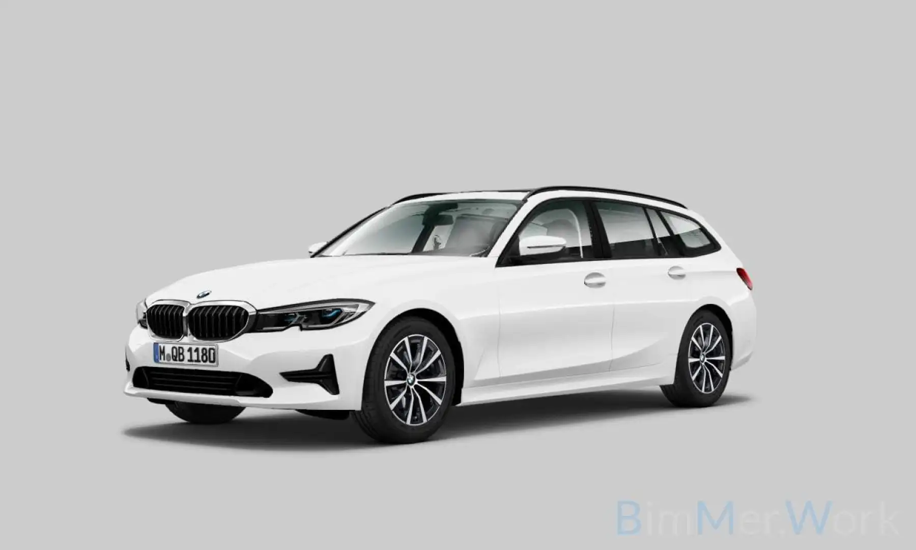 BMW 330 AHK Kamera DAB Laser Panorama M Sport HIFi Weiß - 1