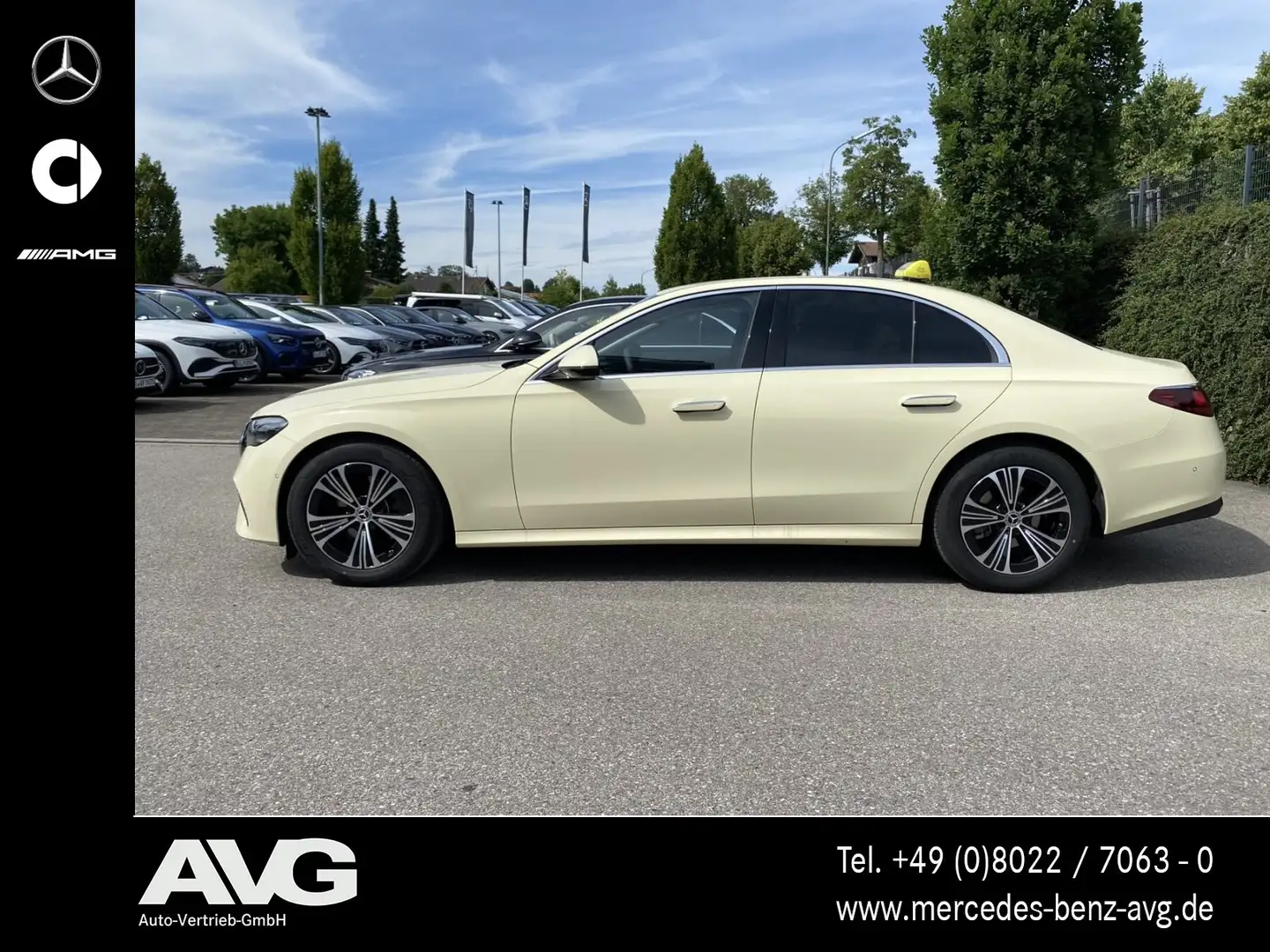 Mercedes-Benz E 200 E 200 d TAXI LED Shzg Fond Sitzkomfort Taxameter Beige - 2