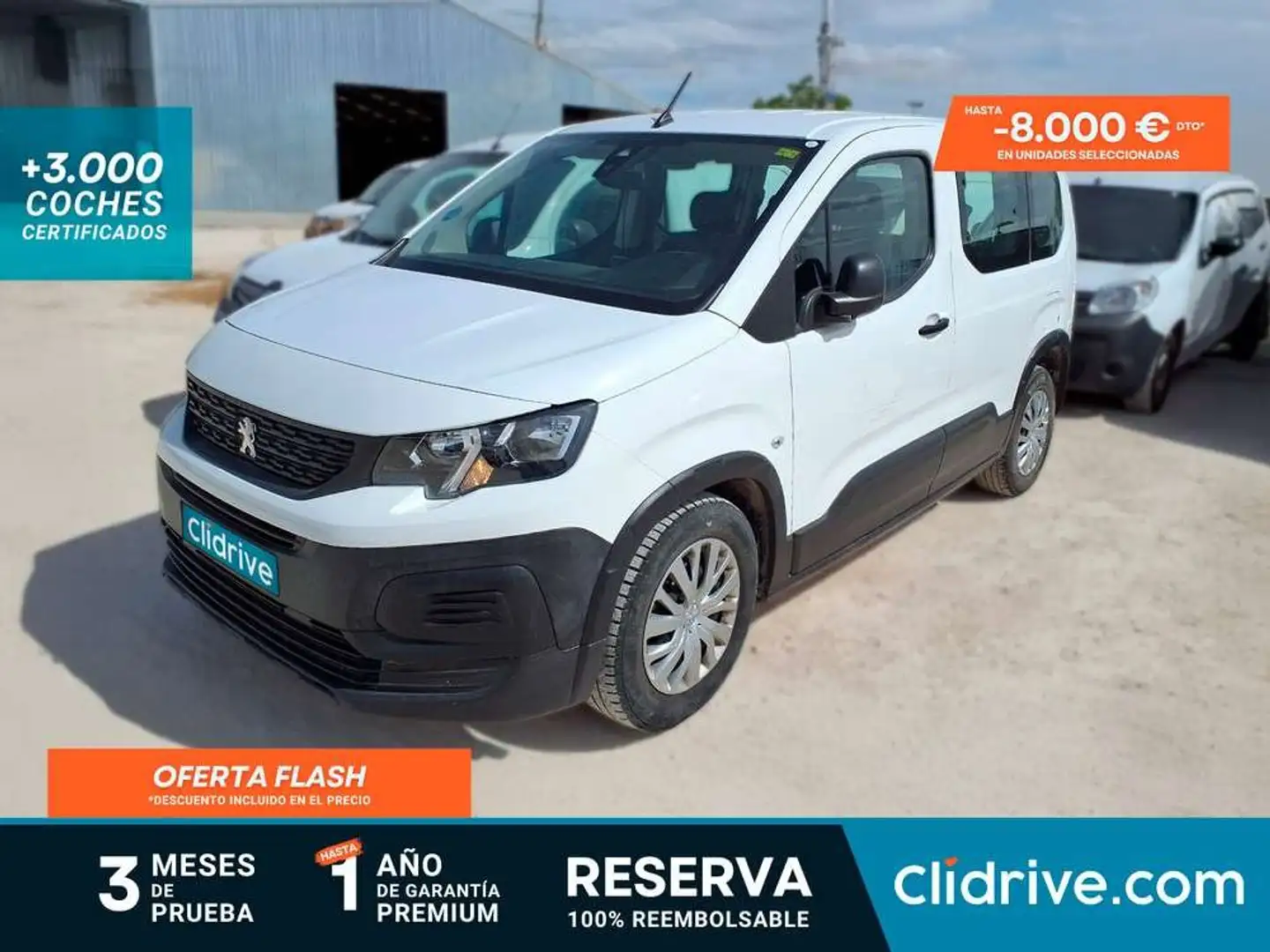 Peugeot Rifter 1.5BlueHDi S&S Standard Access 100 Blanco - 1