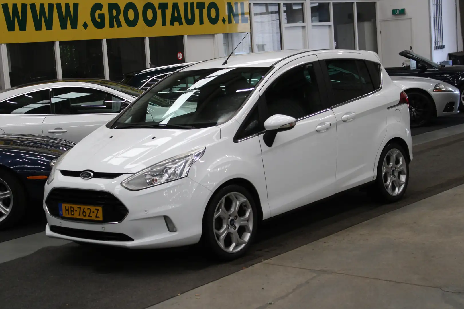 Ford B-Max 1.0 EcoBoost Titanium Airco, Cruise Control, Navig Blanc - 1