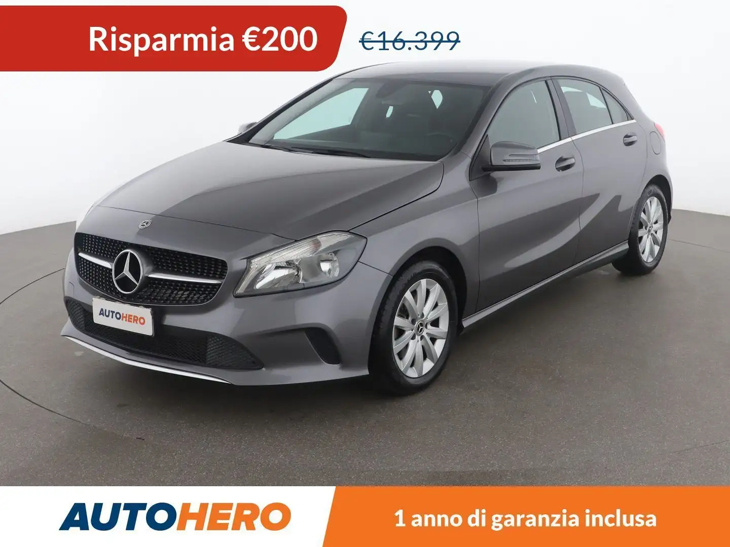 Mercedes-Benz A 160 A 160 Business Grigio - 1
