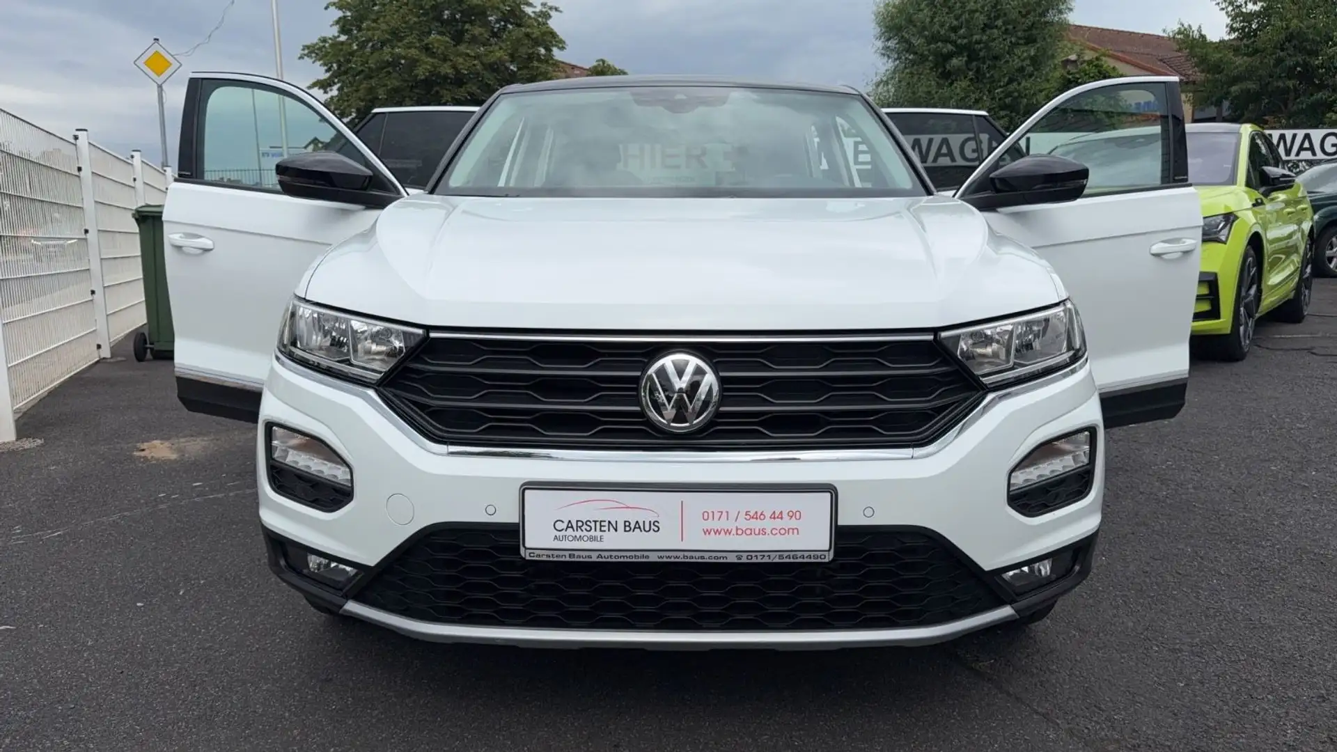 Volkswagen T-Roc IQ.DRIVE/incl. Garantie /2 Jahre HU frei/ Weiß - 1