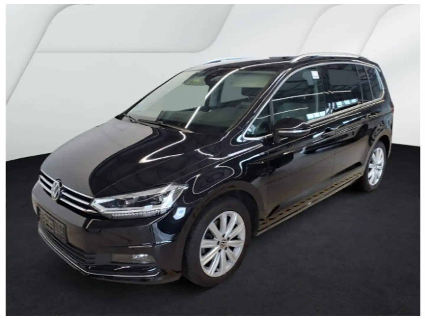 Volkswagen Touran 2.0 TDI DSG HIGHLINE LED 7-SITZE KAMERA A Schwarz - 2
