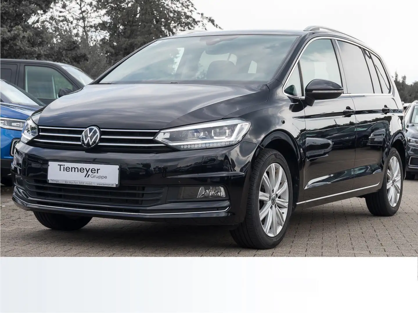 Volkswagen Touran 2.0 TDI DSG HIGHLINE LED 7-SITZE KAMERA A Schwarz - 2