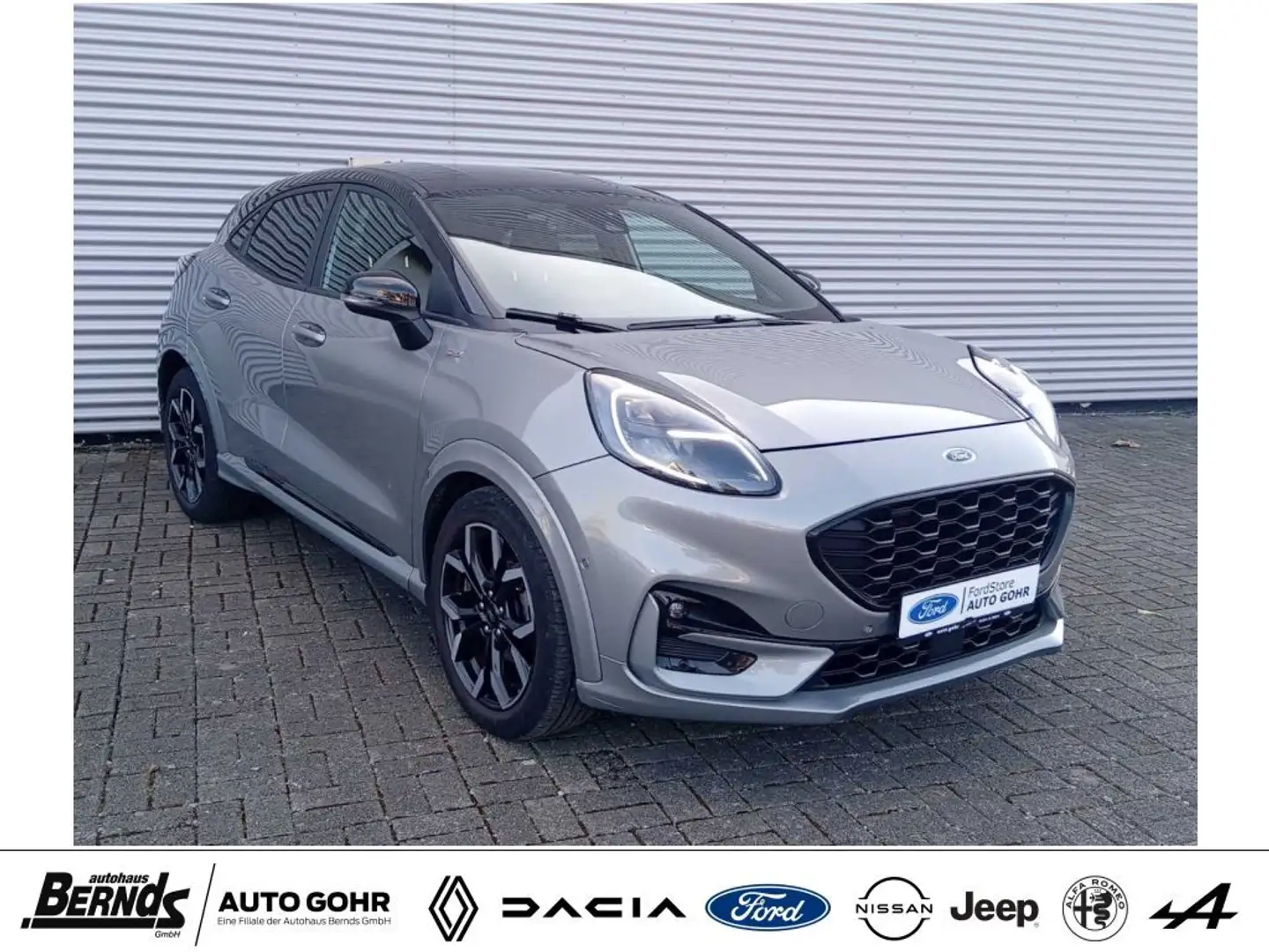 Ford Puma 1.0 EcoBoost Hybrid ST-LINE X AHK abnehmbar NAVI Gris - 1