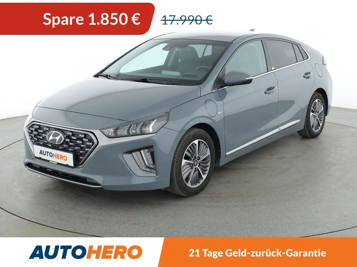 Hyundai IONIQ 1.6 Style Plug-In Hybrid Aut.*NAVI*LED*CAM*SHZ*LHZ Gris - 1