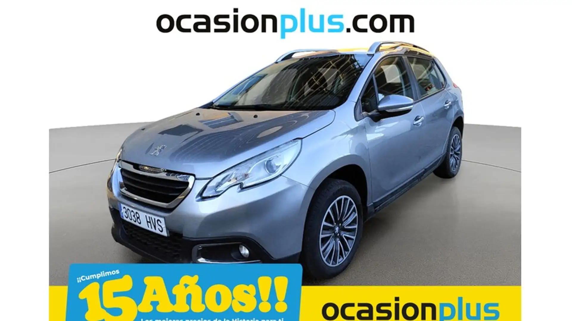 Peugeot 2008 1.6 e-HDI Active Gris - 1