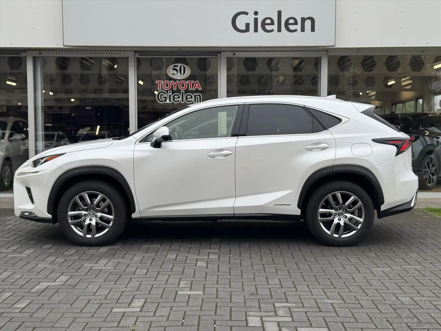 Lexus NX 300h AWD Luxury Line | Groot Scherm, Adaptive cruise co Wit - 2