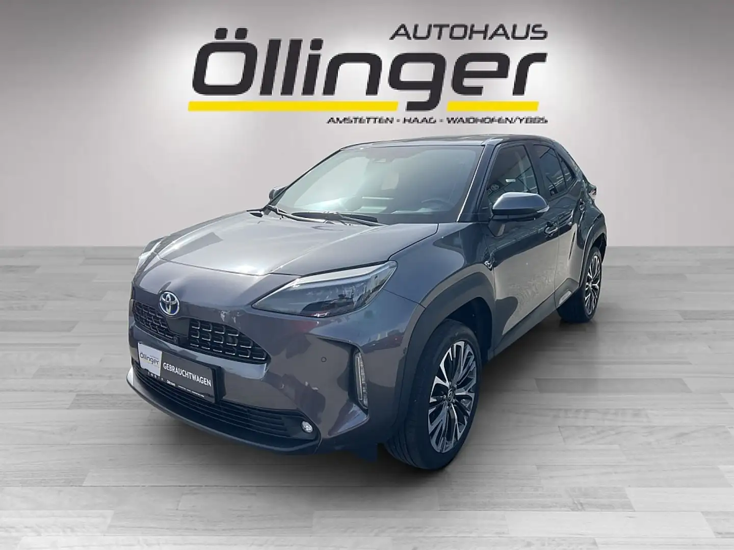 Toyota Yaris Cross 1,5 VVT-i Hybrid AWD Elegant Aut. Gris - 1