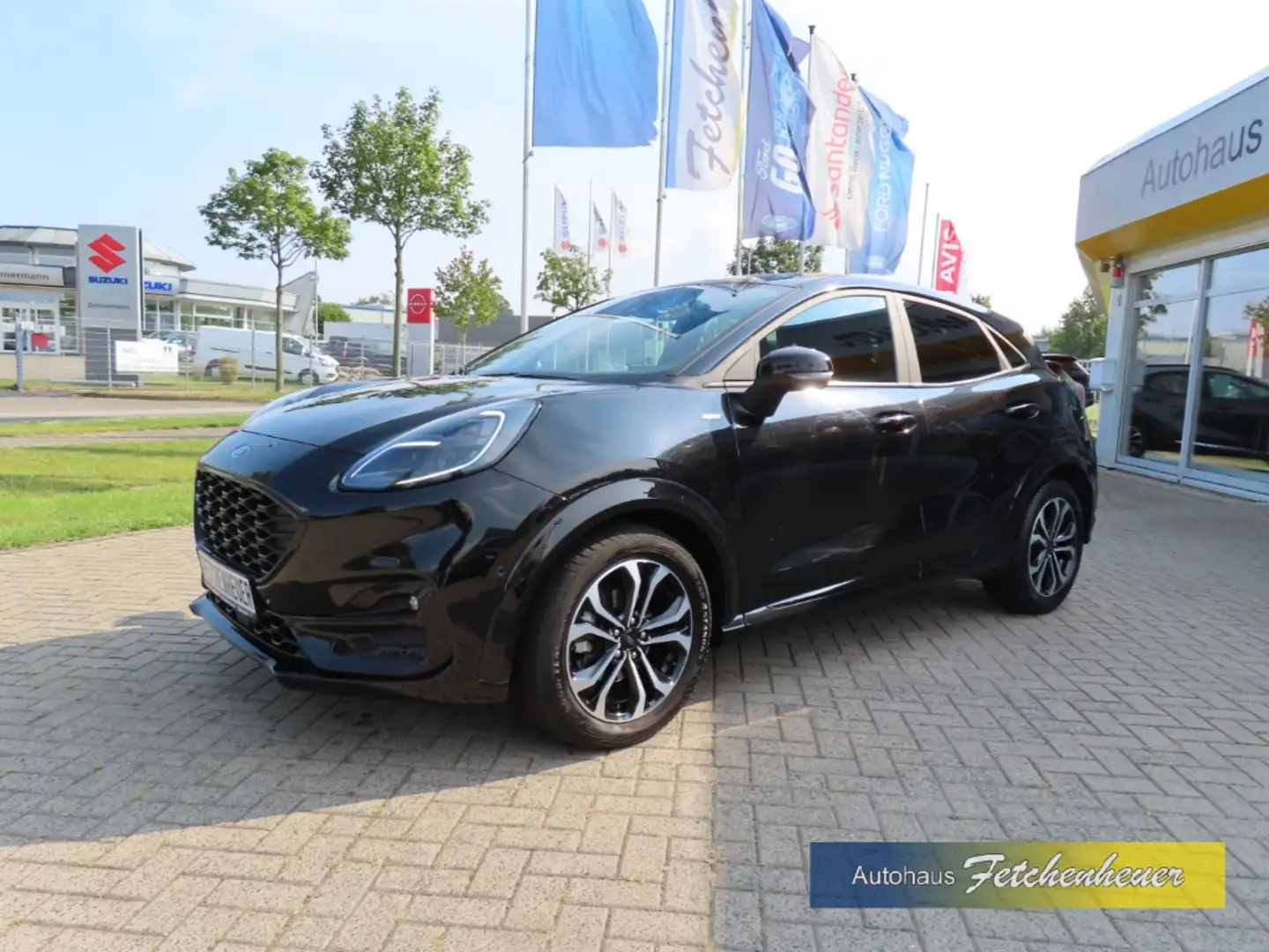 Ford Puma ST-Line X NAVI+LED+RFK+ACC+SHZ+TEMP+ALU+GJR Noir - 2