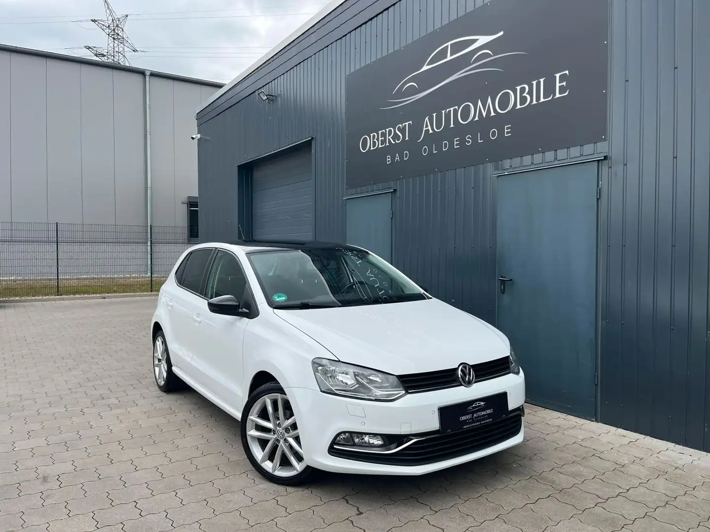 Volkswagen Polo V Highline*2.Hand*Garantie*SHZ*Tüv Neu* Blanc - 1