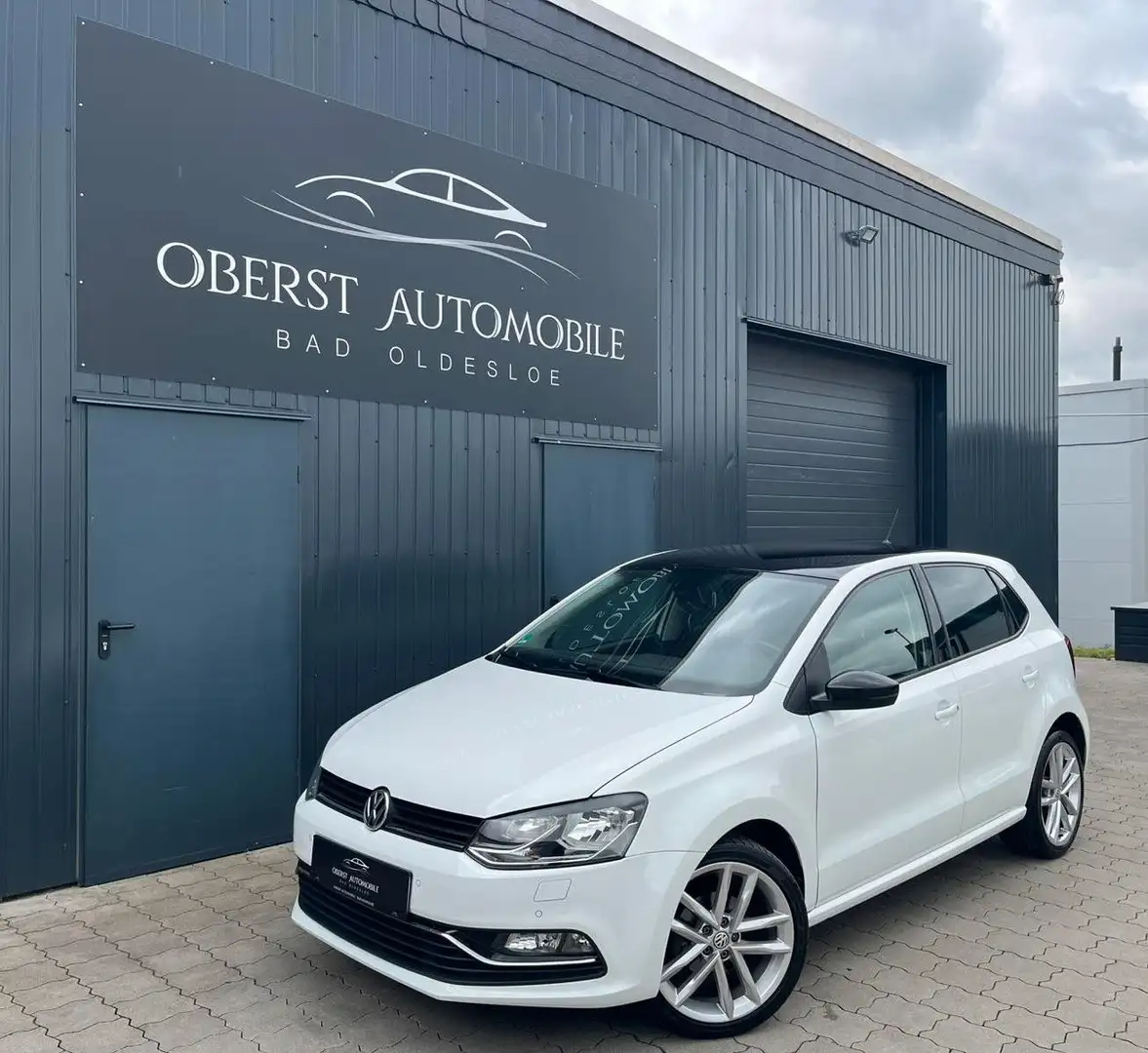 Volkswagen Polo V Highline*2.Hand*Garantie*SHZ*Tüv Neu* Blanc - 2