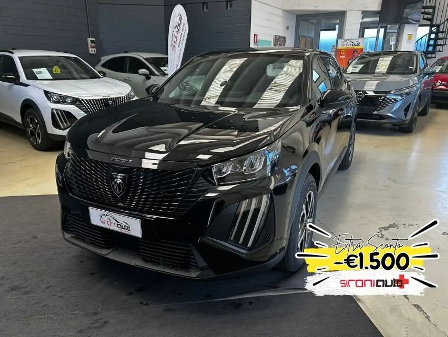 Peugeot 2008 PureTech 100 S&S Style - PROMO SIRONIAUTO+ Nero - 1