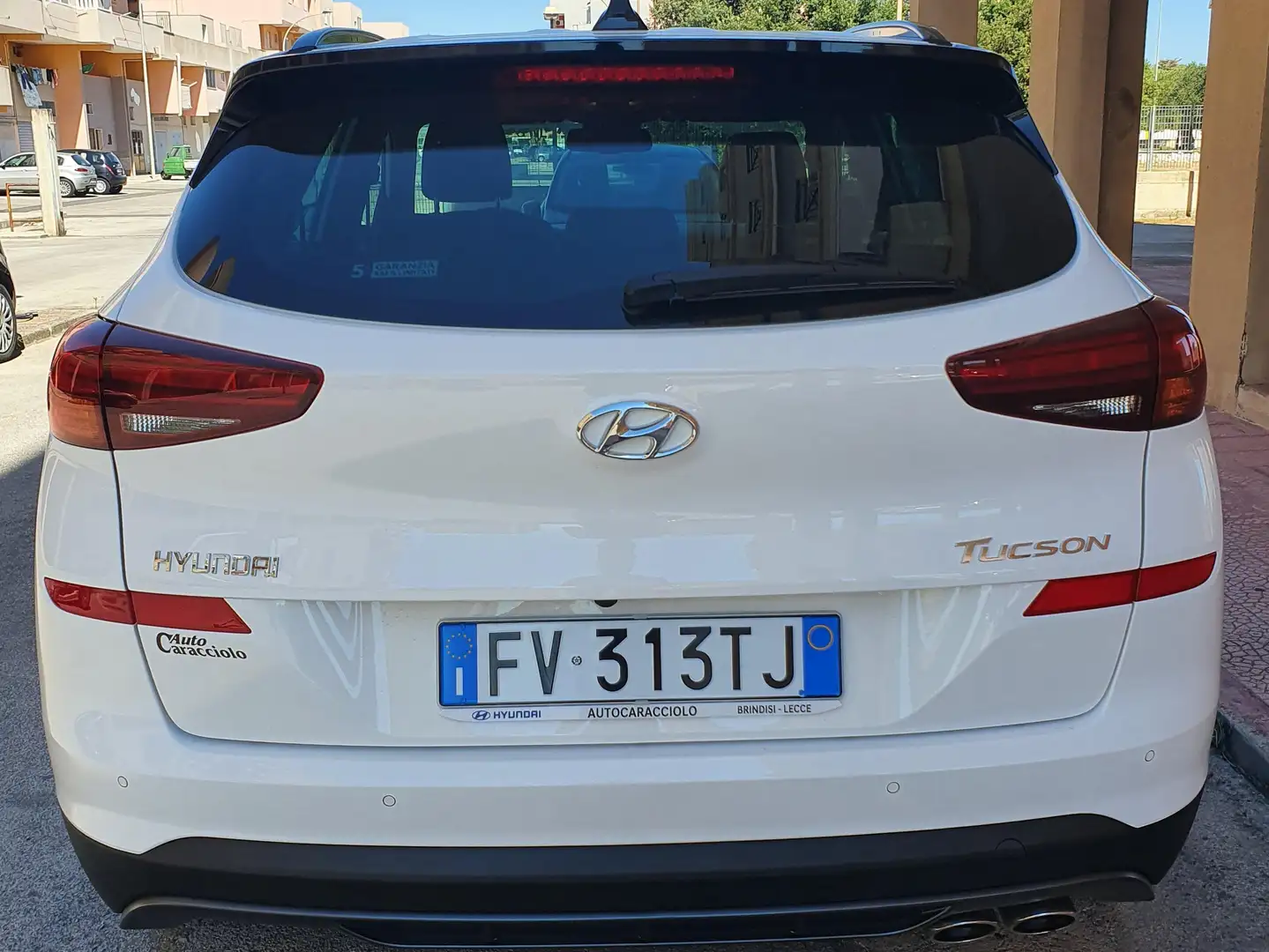 Hyundai TUCSON Tucson  N LINE FULL OPTIONAL 1.6 crdi 136cv my20 Bianco - 2