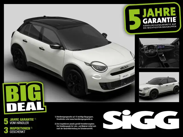 Fiat 600 1.2 Turbo Street - Tageszulassung 35% Nachlass