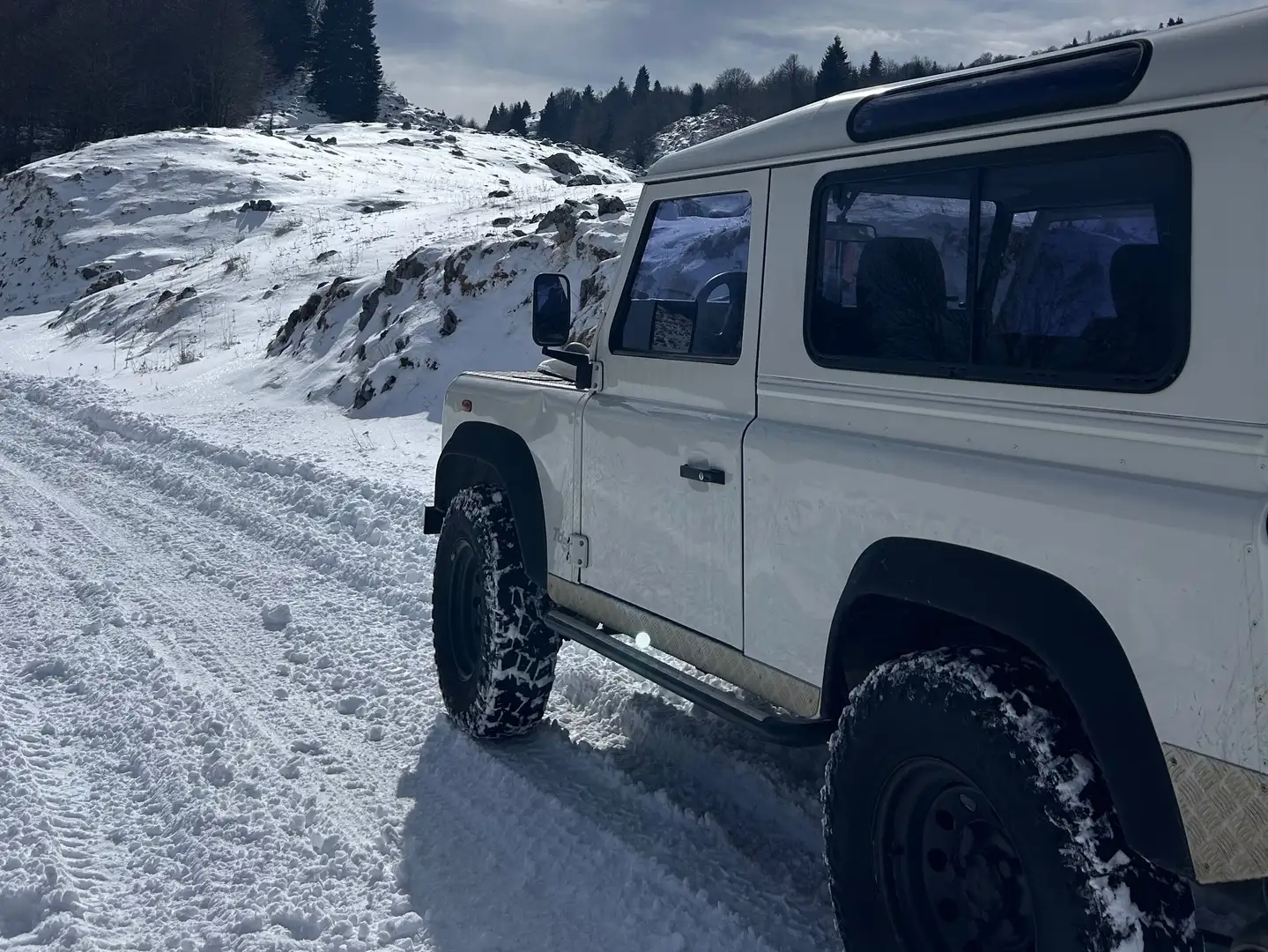 Land Rover Defender Defender V 1990 90 90 2.5 td5 E SW Bianco - 2