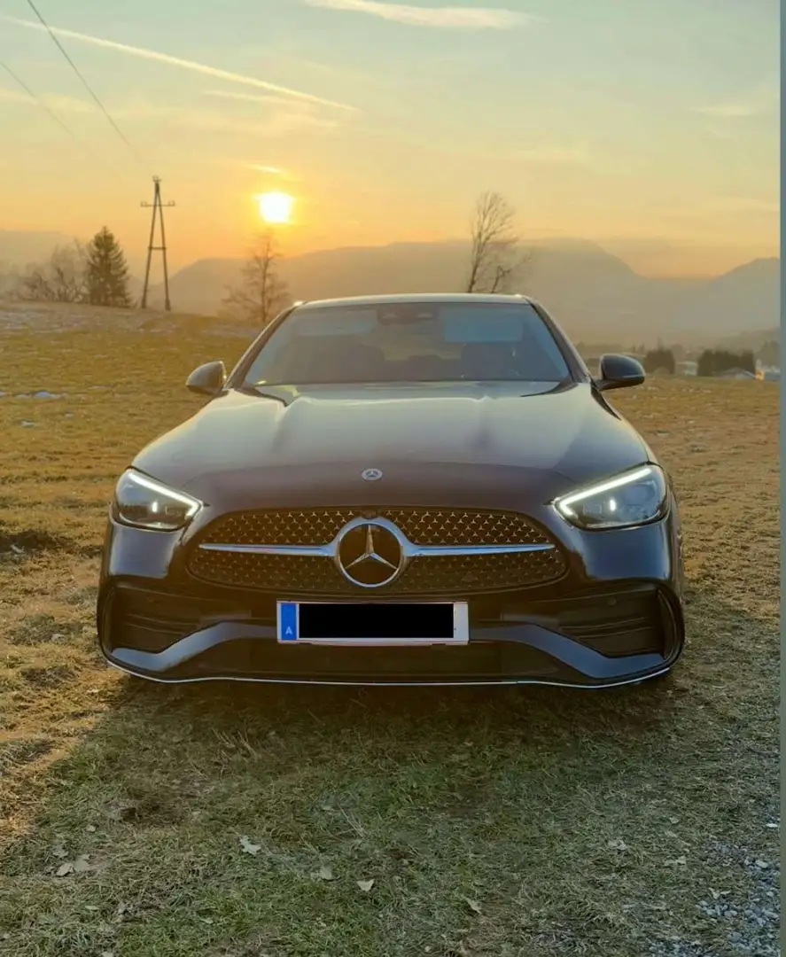 Mercedes-Benz C 220 220d 4Matic Aut. Garantie/Pano/Stdhz Schwarz - 2