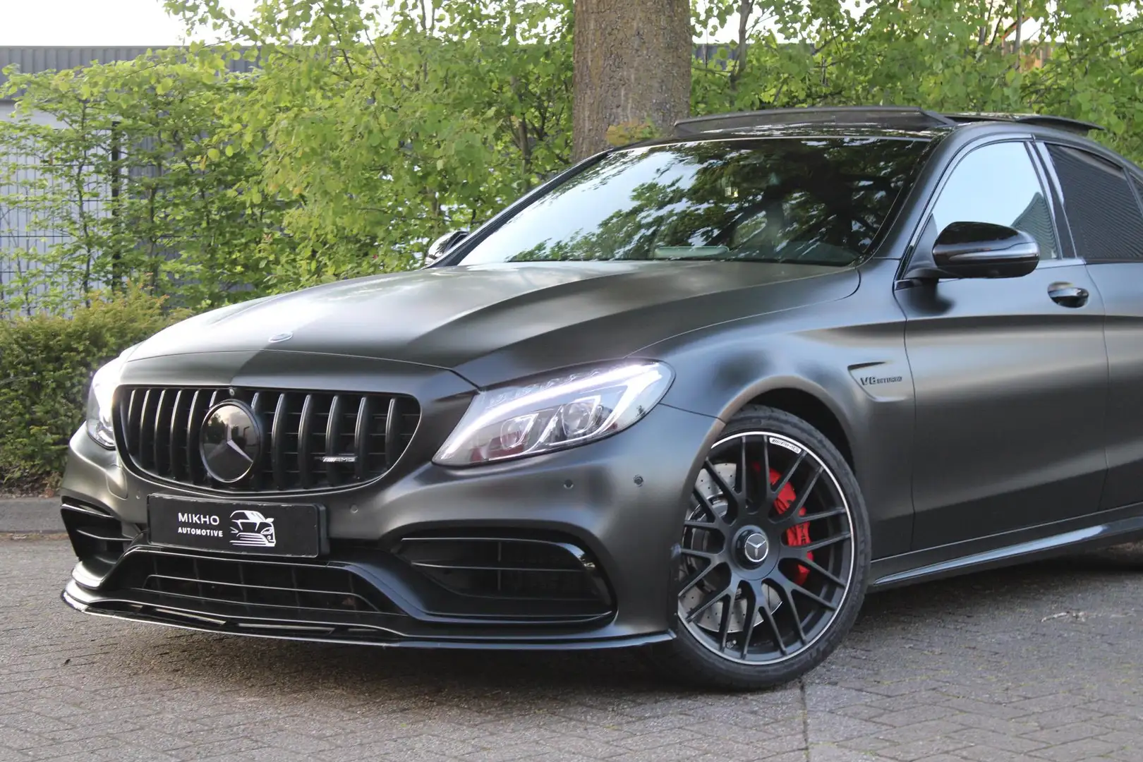 Mercedes-Benz C-klasse AMG C63S | Panoramadak | Memory | Sfeerve Negru - 2