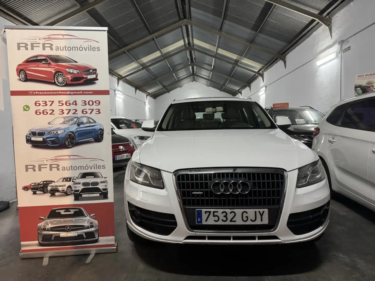 Audi Q5 2.0 TFSI quattro S-Tronic 211 Blanco - 1