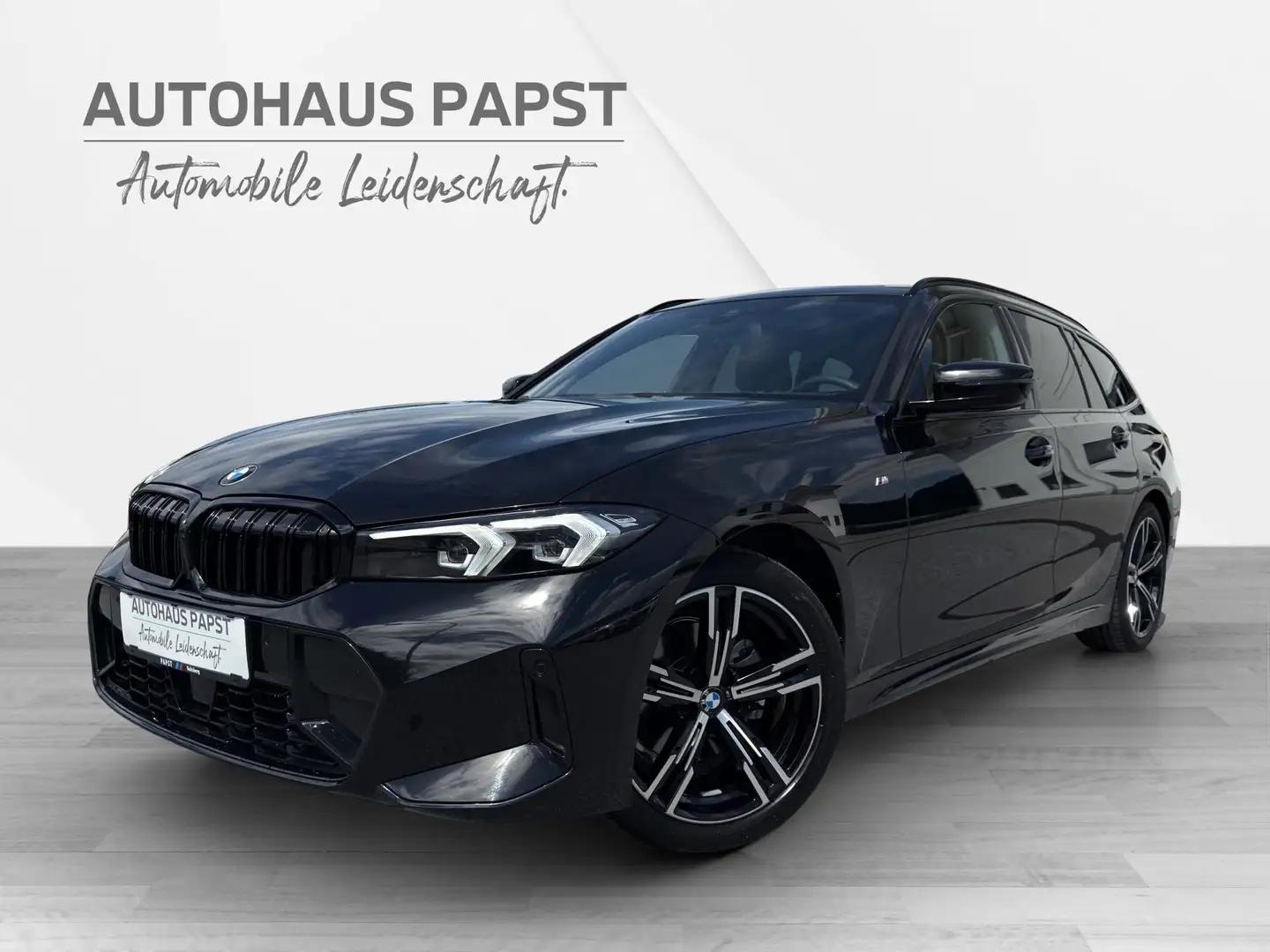 BMW 320 *** M-SPORT *** NP € 72.000 ** ABSTANDSTEMPOMAT Schwarz - 1