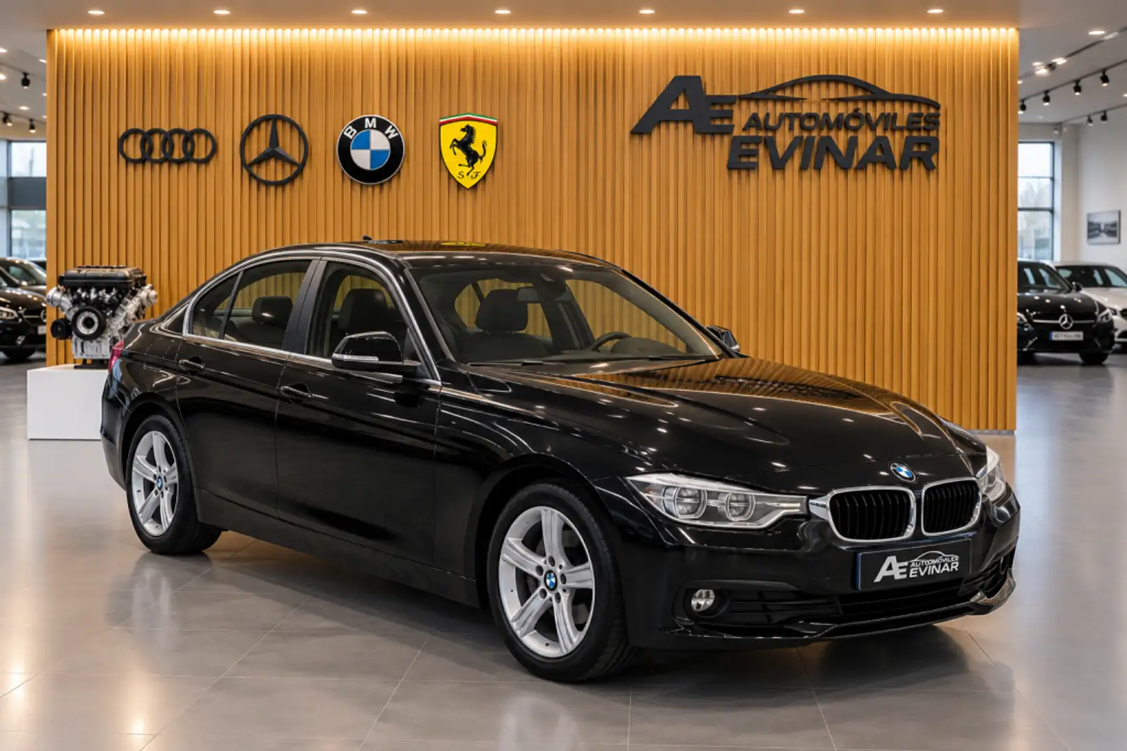 BMW 318 318d Essential Plus M-Sport Edition Negro - 2