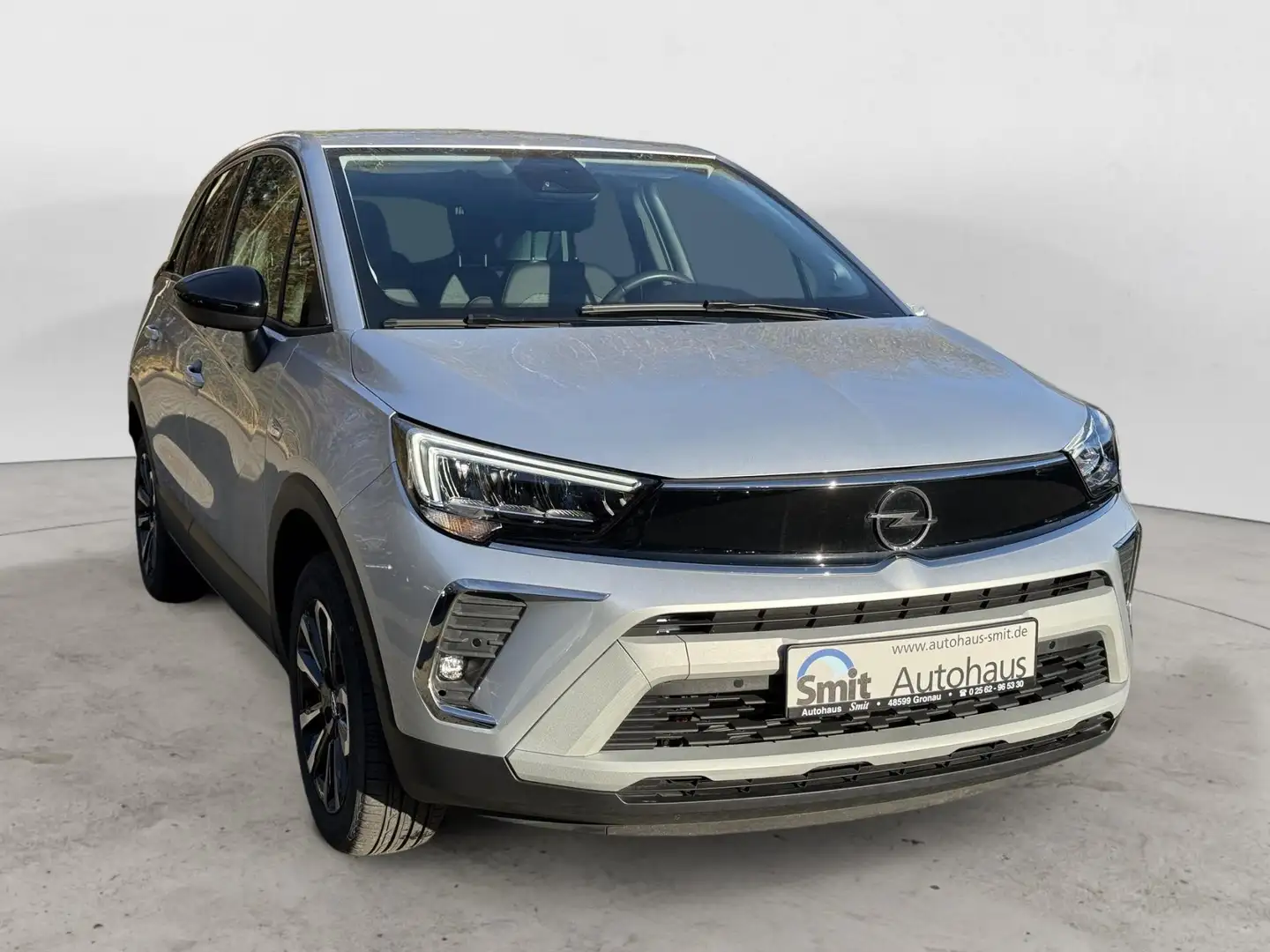 Opel Crossland Crossland 1.2 Turbo Elegance*LED*NAVI*KAMERA*PDC Zilver - 1