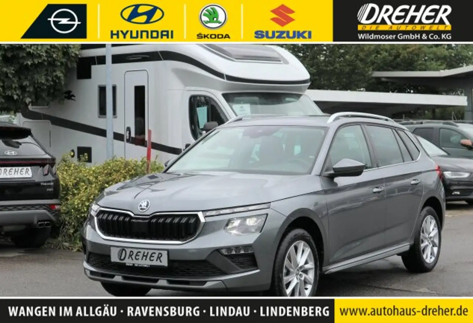Skoda Kamiq Kamiq 1.5 TSI Selection Navi/Autom./Sitzhzg./LM BC Grau - 1
