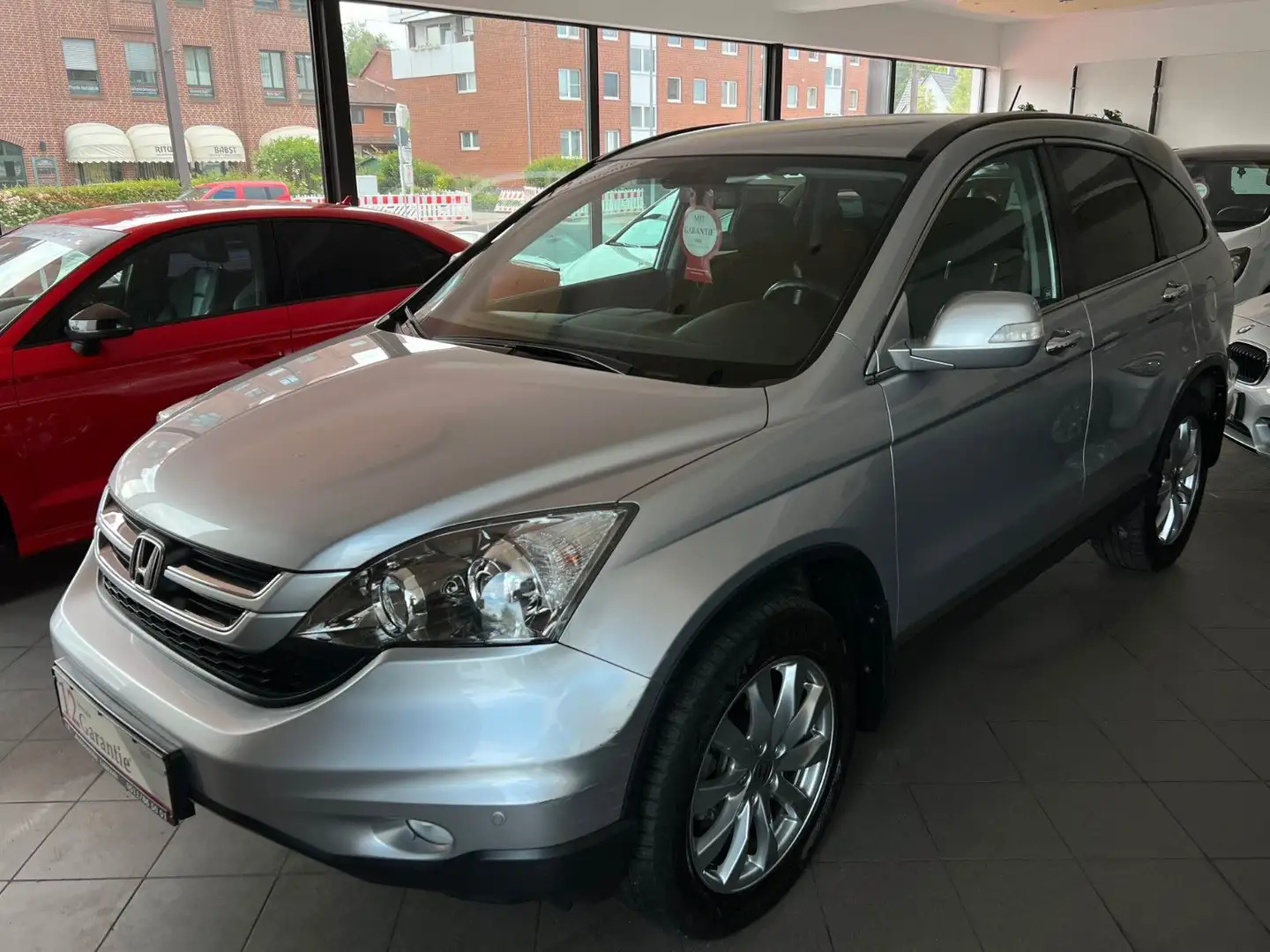 Honda CR-V Elegance Automatik~Alcantara\Leder~AHK~SHZ~ Zilver - 2