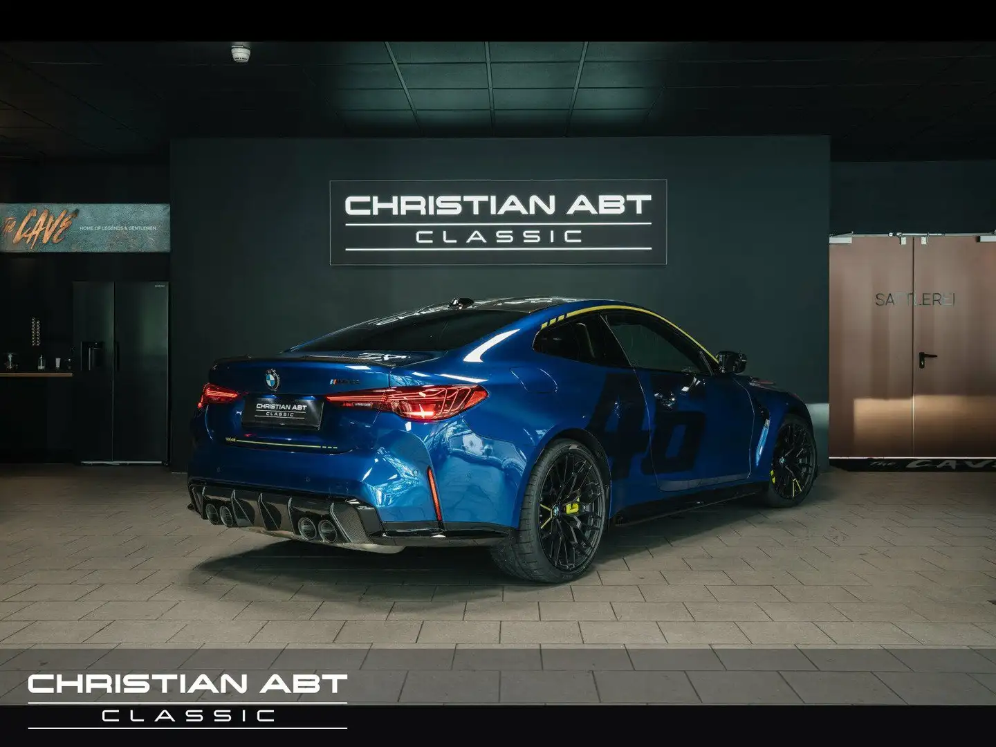 BMW M4 CS "Valentino Rossi" 1 of 46 Carbon Sitze Kék - 2